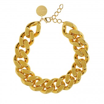 Kette "Flat Chain Necklace" VANESSA BARONI -gold- 