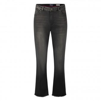 Jeans "Vic 6/8 Cropped" RAFFAELLO ROSSI -980 anthrazit- 