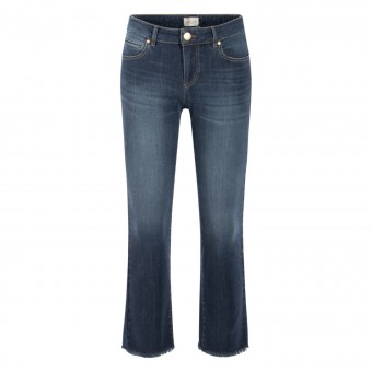 Jeans "Claire Cropped" SEDUCTIVE -858 blau- 